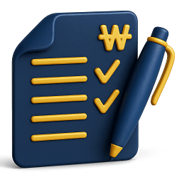 home 보증금 없이 비대면으로 등록하고 이용 중단 시 자동 해지되는 유연한 B2B 계약 환경 아이콘